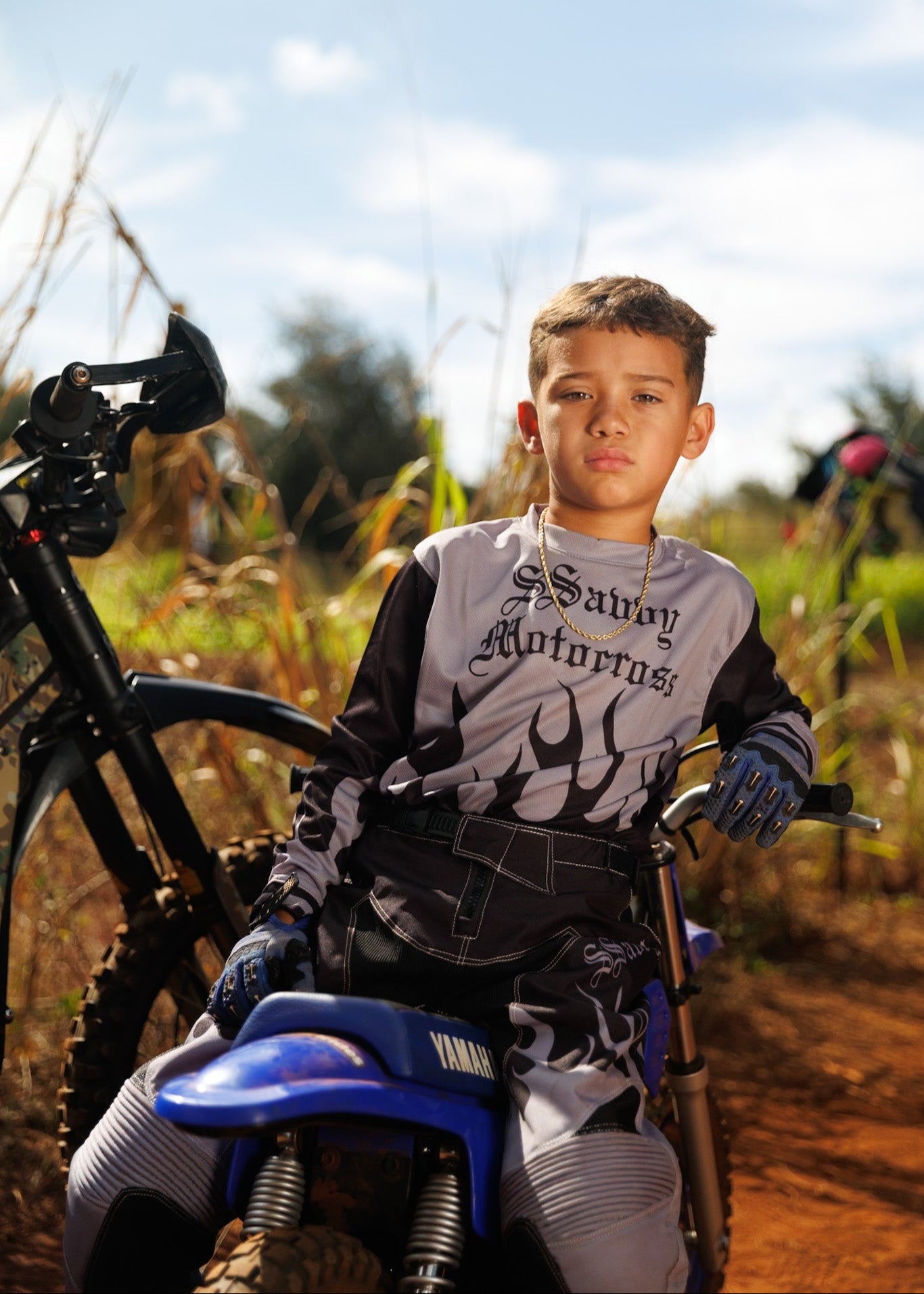 Boy's Grey & Black Jersey