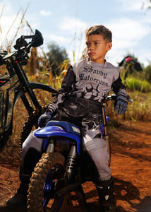 Boy's Grey & Black Jersey