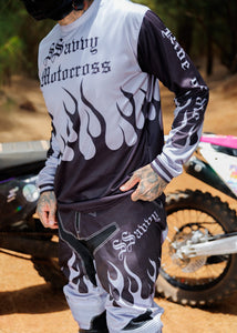 Men's Grey & Black Jersey