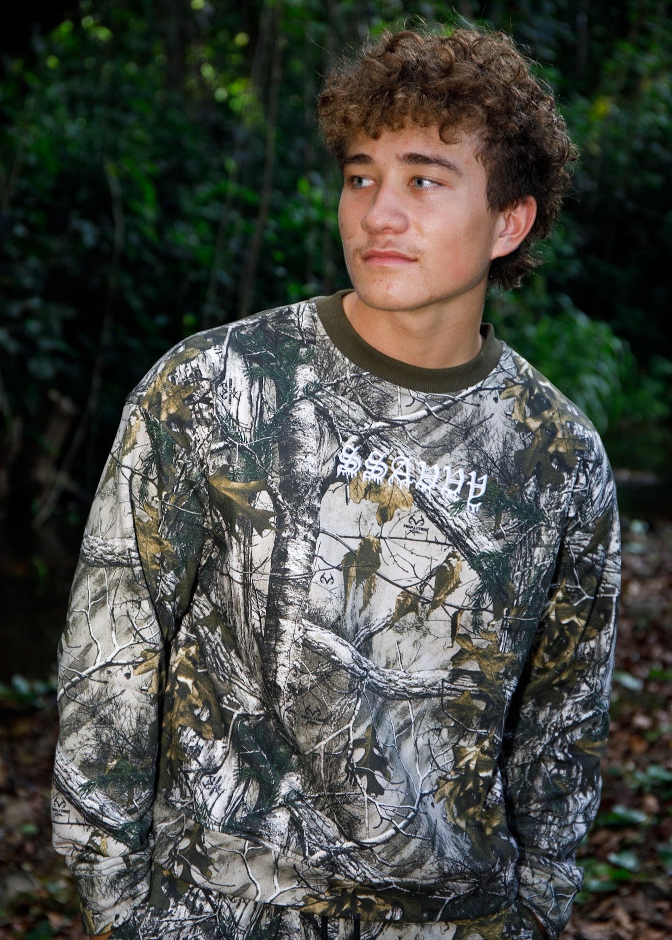 Jona Camo Crew Neck