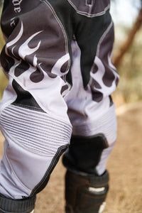 Boy's Grey & Black Pants