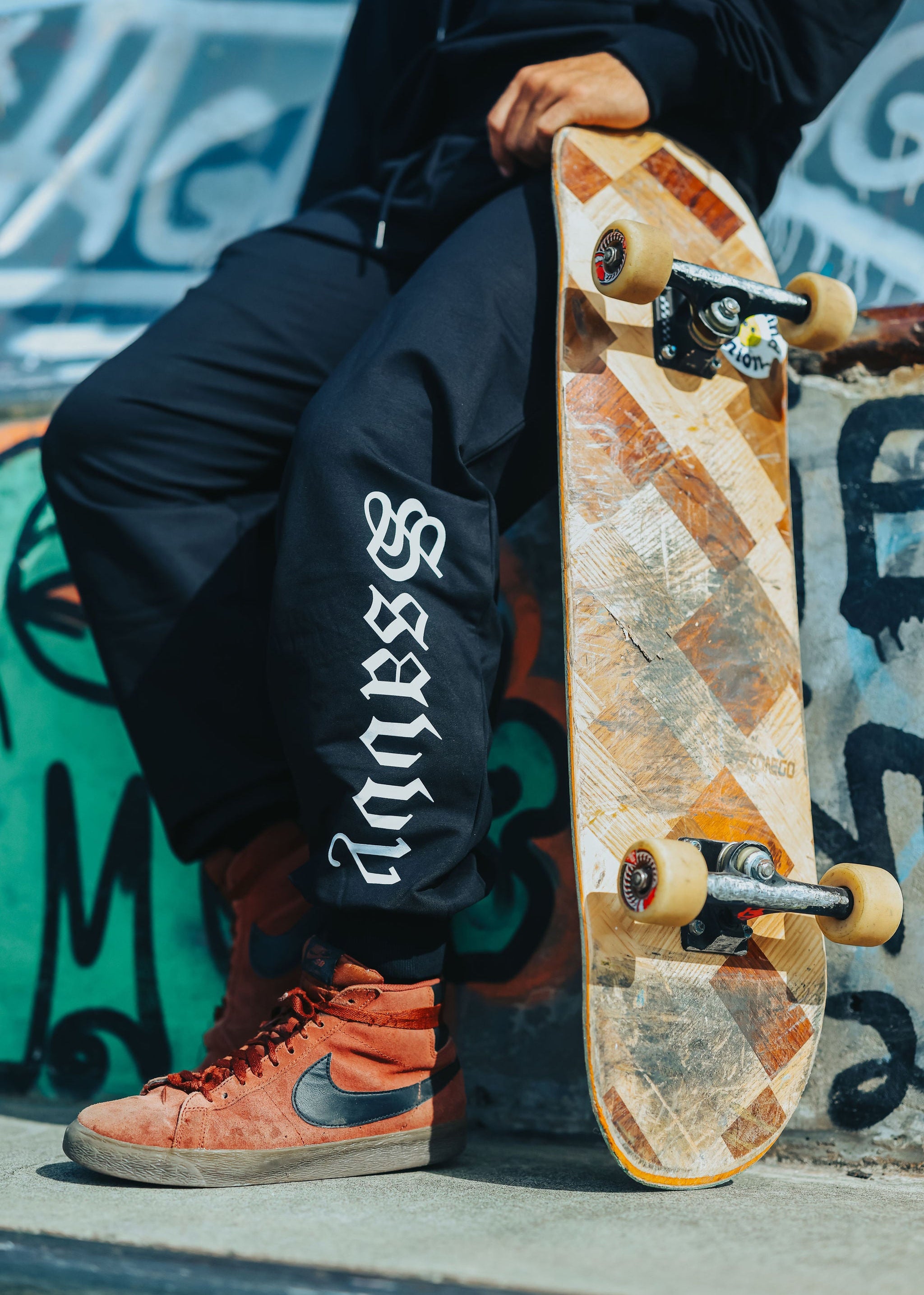 Adult Banx Black Sweat Pants