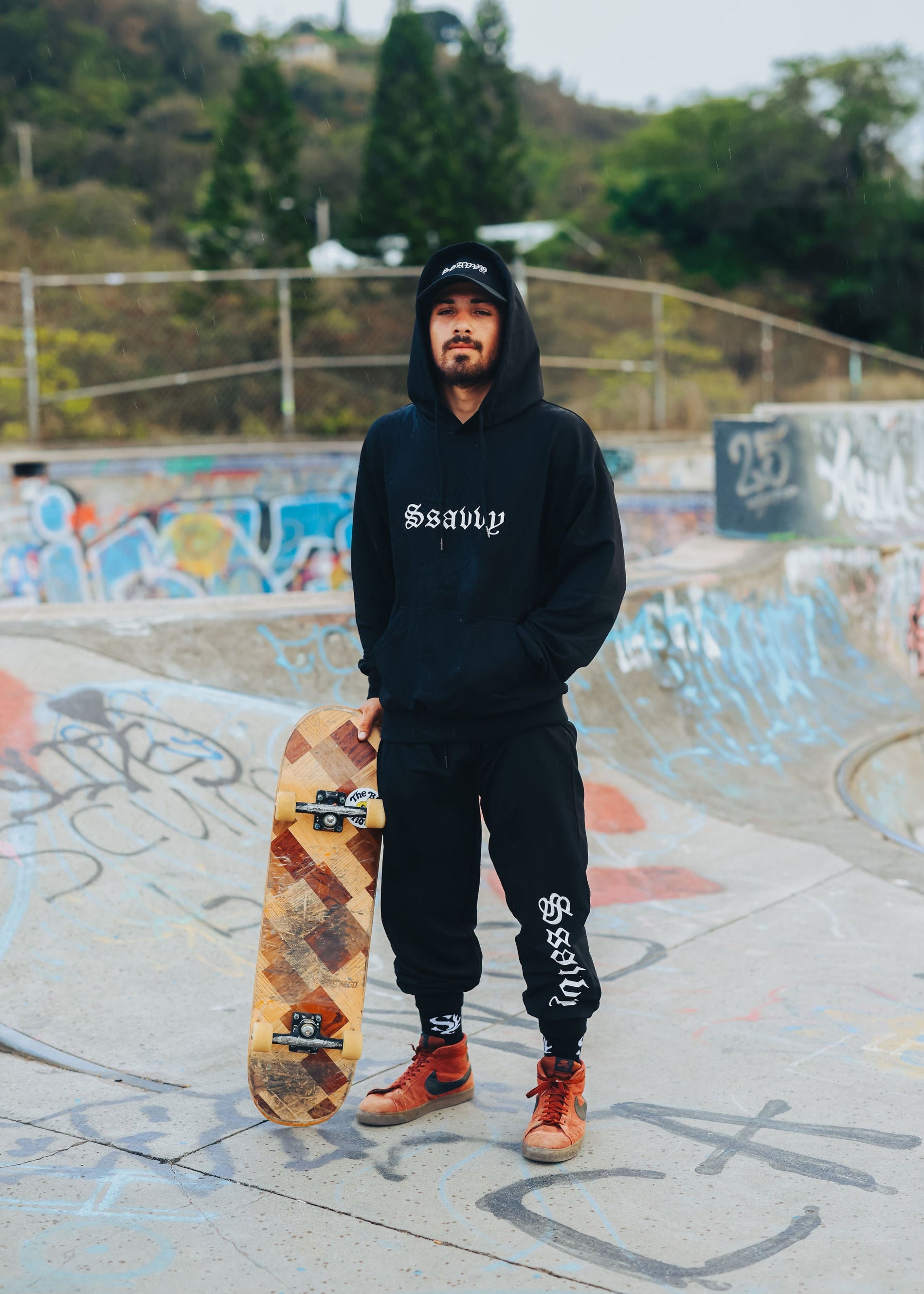 Adult Banx Black Sweat Pants