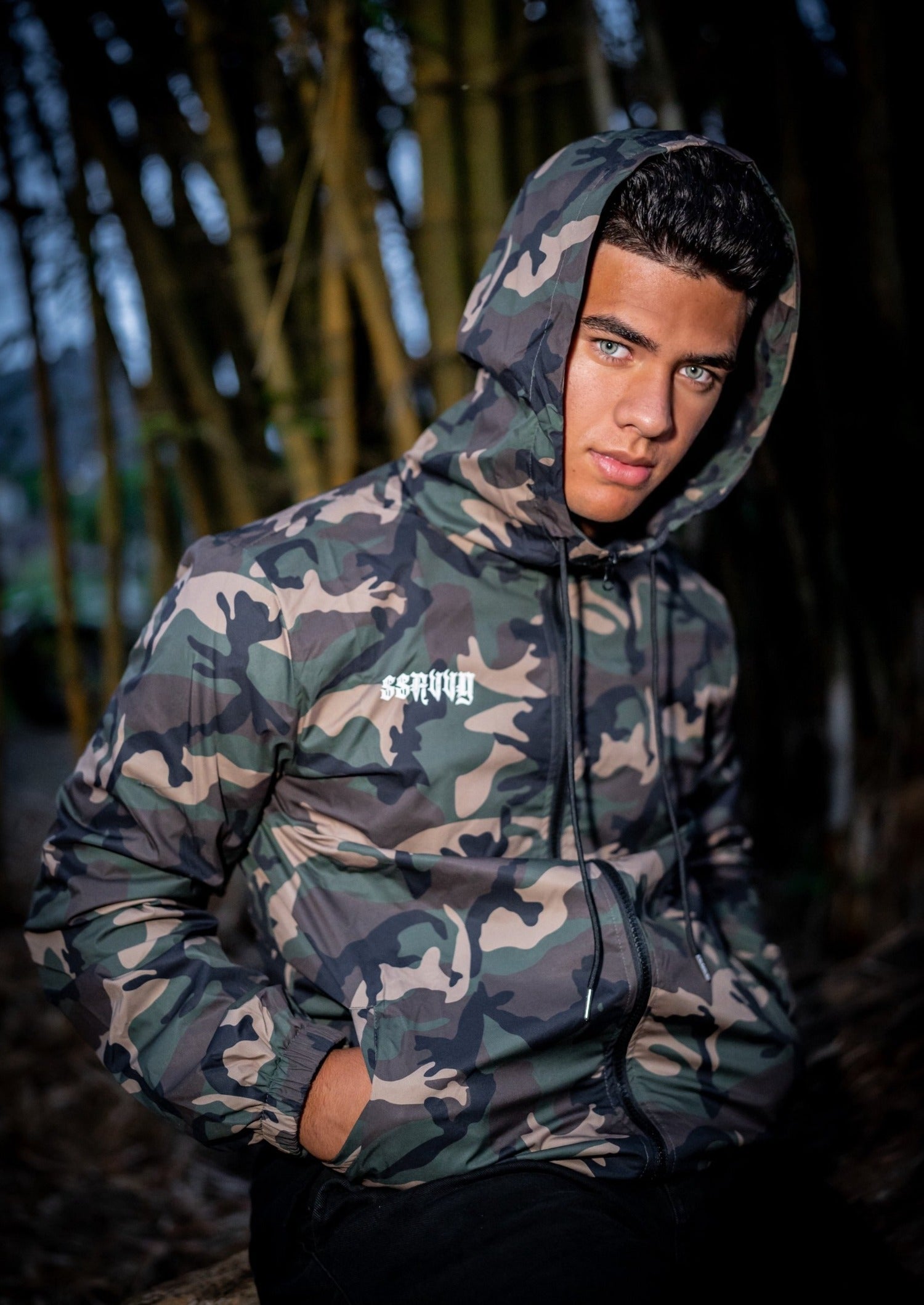 Mauka Mission Windbreaker - Classic Camo