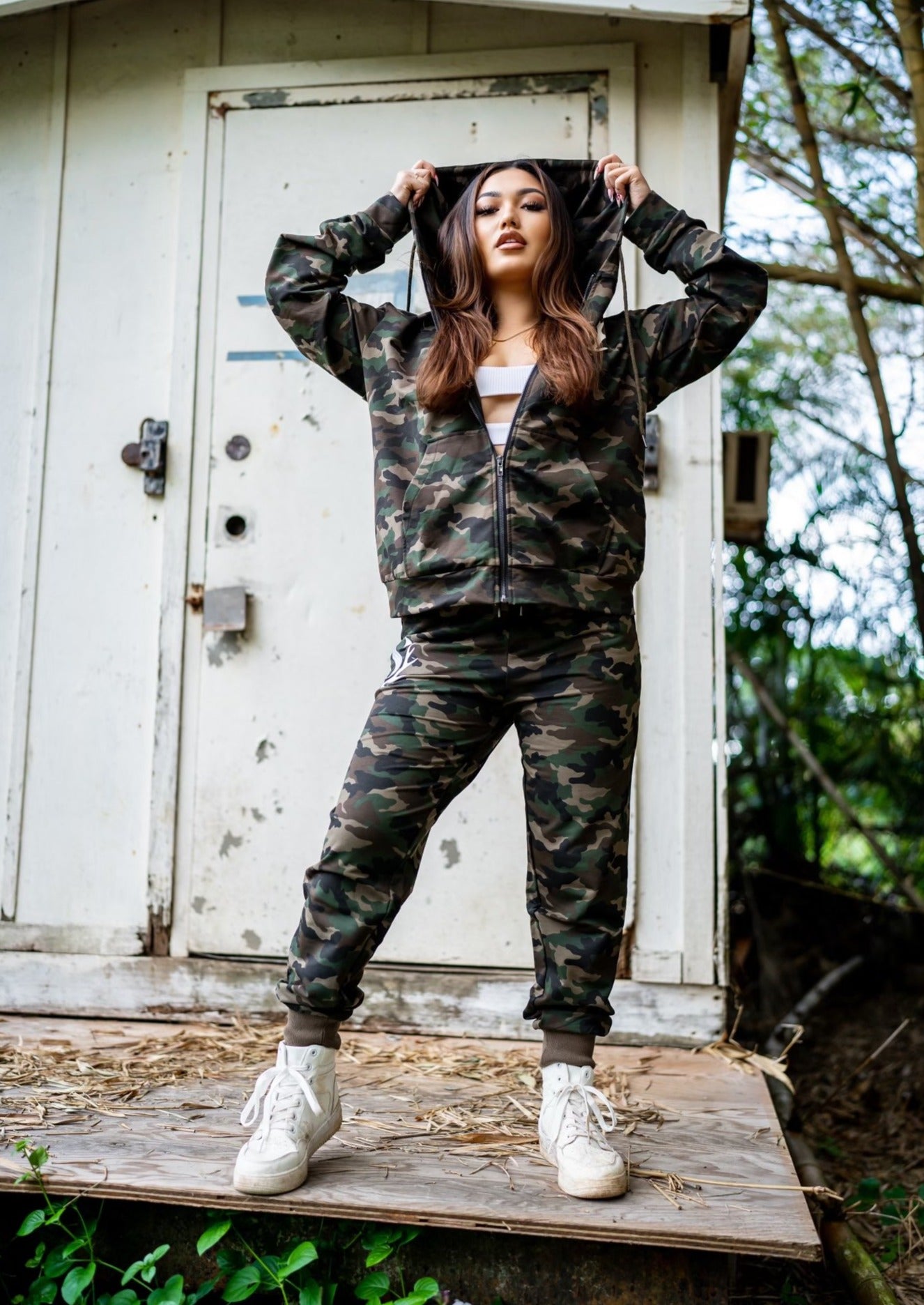 Off The Grid Sweat Pant - Classic Camo